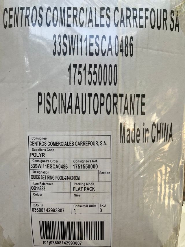 Piscina inflable Carrefour Quick Set