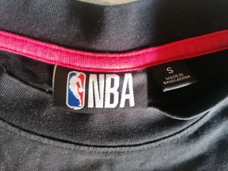 Camiseta Chicago Bulls NBA Negra