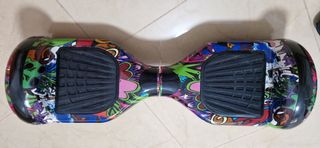 Funda y patinete Hoverboard Skate Flash con cargad
