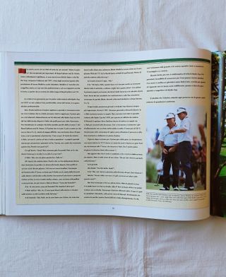 Golf spettacolare, formato grande da tavolino