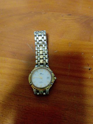 Reloj Lotus bicolor dorado y plateado