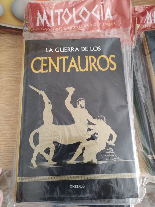 6 libros Mitología Gredos