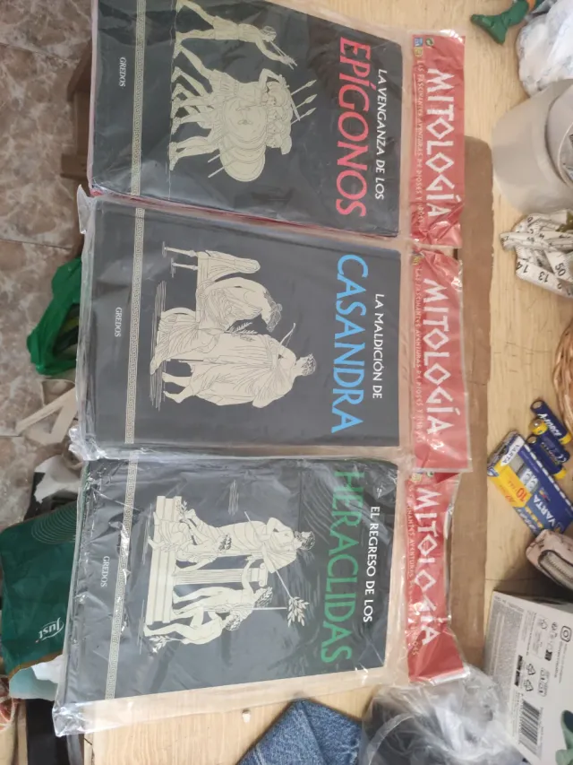 6 libros Mitología Gredos