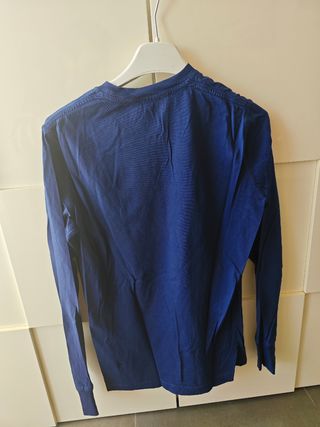 Maglietta Dsquared2 uomo manica lunga blu