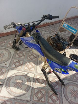 Pit Bike Yamaha Azul