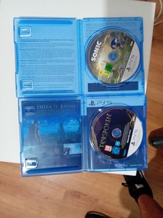 Juegos PS5:Sonic Frontiers y Forsp