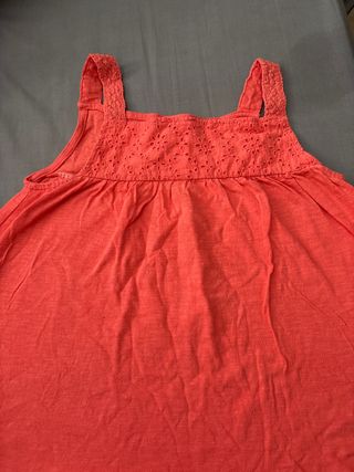 Camisa de niña roja