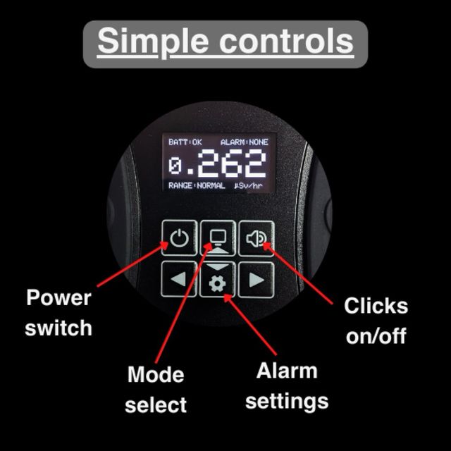Detector Radiación S2M Better Geiger