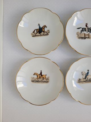6 Platillos Santa Clara Porcelana