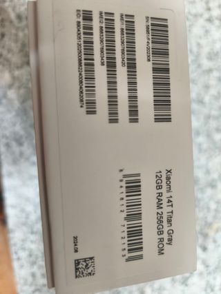 Xiaomi 14T 5G Gris Titanio 256GB