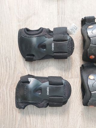 Protecciones patinaje Oxelo (rodilleras, coderas,m