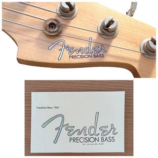 Decal Fender Precision Bass