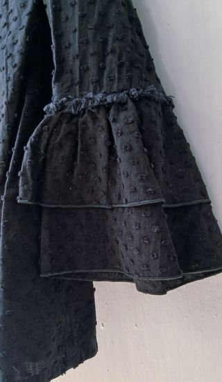 Blusa niña entretiempo manga volantes