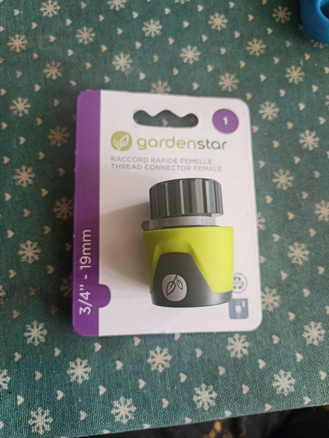 Raccordo rapido Gardenstar 3/4-19mm