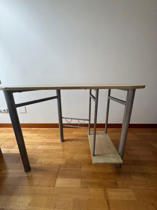 Mesa Escritorio Madera y Metal