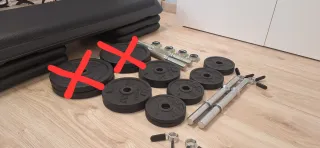 Step, Mancuernas y Discos Entrenamiento