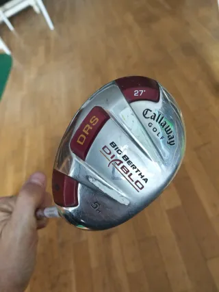 Híbrido 5 Callaway Diablo 27° vara grafito