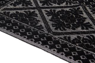 Tappeto Alghero Nero 115x55 cm