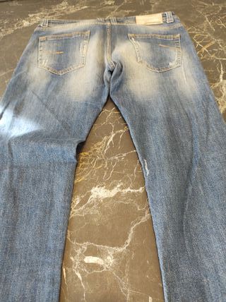 Jeans Uomo SORBINO Slim Fit Blu Denim Taglia 48