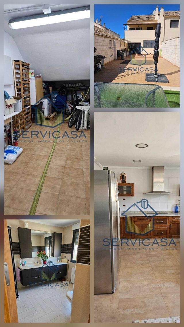 Espectacular vivienda con piscina y patio