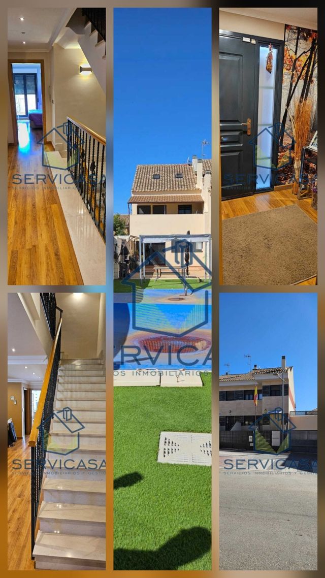 Espectacular vivienda con piscina y patio