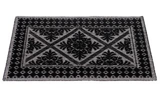 Tappeto nero Alghero 80x50 cm