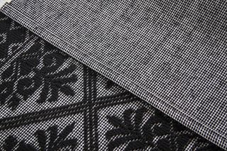 Tappeto nero Alghero 80x50 cm