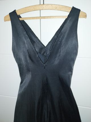 Vestido largo negro 