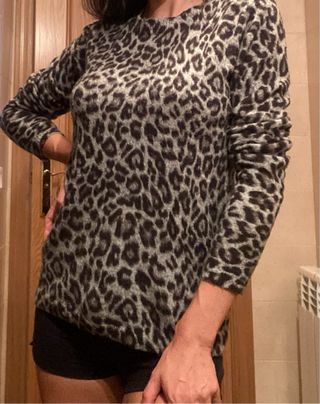 Jersey Costes estampado leopardo 