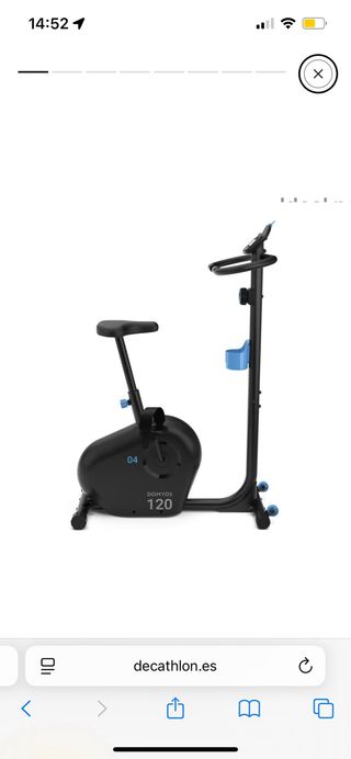 Bicicleta Estática Rueda Inercia 4kg