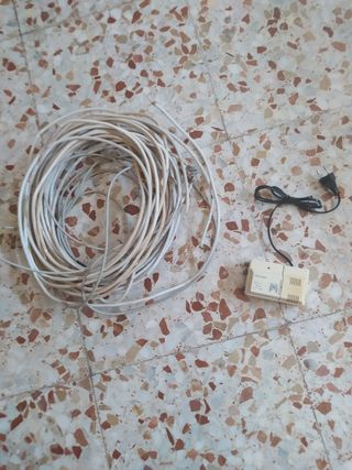 Cable de antena y enchufe