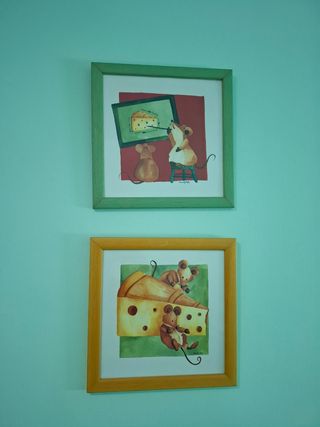 Cuadros decorativos de ratones