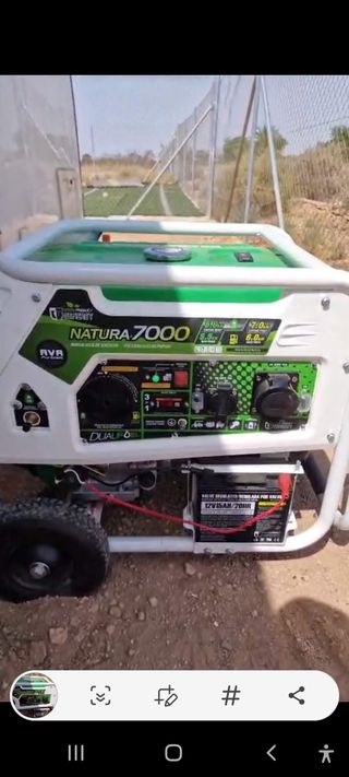 Generador Natura 7000 Gasolina/Propano