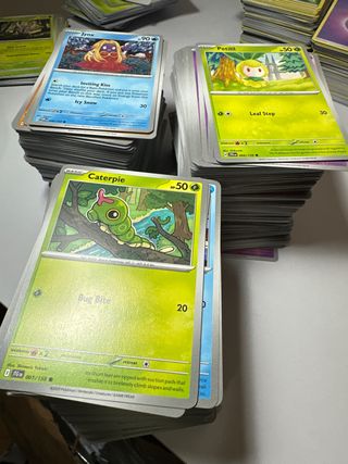 LOTE 400 CARTAS POKEMON ORIGINALES