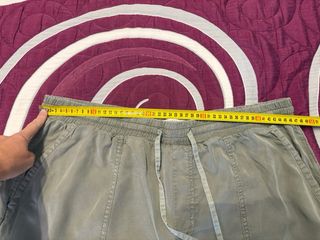 Pantalones fluidos tencel Cortefiel XXL caqui