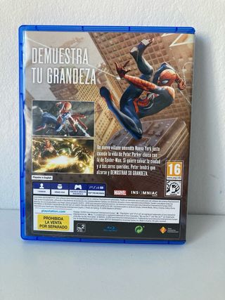 Marvel's Spider-Man PS4 (PlayStation 4)