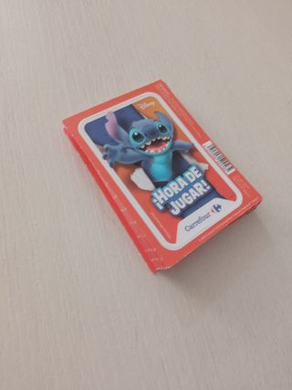 10 Cromos Carrefour Hora de Jugar Disney Stitch