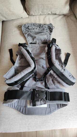 Mochila Portabebés Manduca First PureCotton Gris