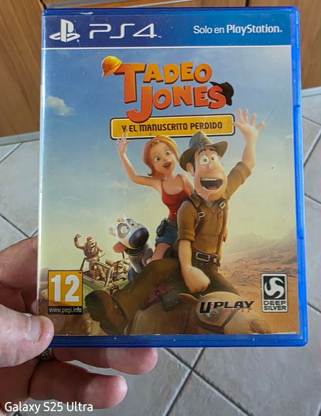 Tadeo Jones y el Manuscrito Perdido PS4