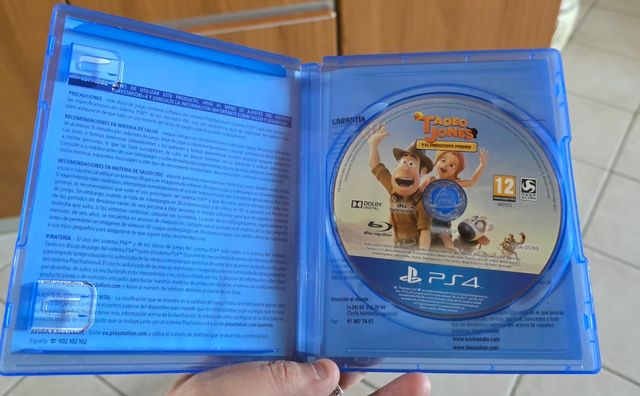 Tadeo Jones y el Manuscrito Perdido PS4