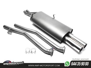 SILENCIOSO TRASERO DEPORTIVO BMW E30 6CIL