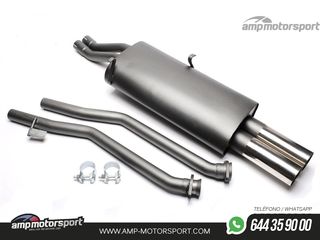 SILENCIOSO TRASERO DEPORTIVO BMW E30 6CIL