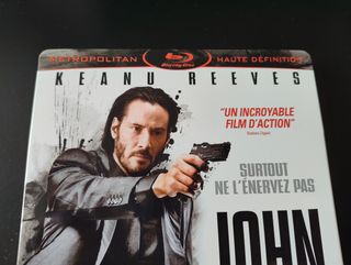 John Wick. Steelbook. Blu-ray. SIN CASTELLANO.