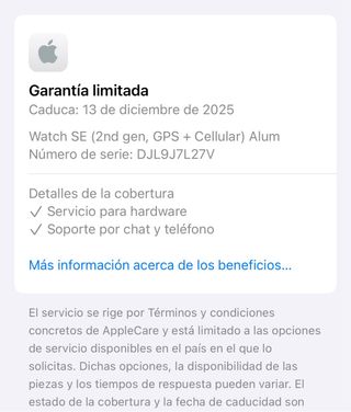 Apple Watch SE 2da Gen 44mm Lte con garantía 