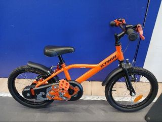 Bicicleta niños 16 pulgadas Btwin 500 Robot naranja 4,5-6