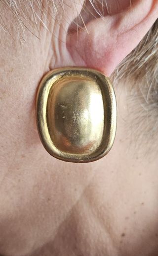 Pendientes dorados vintage