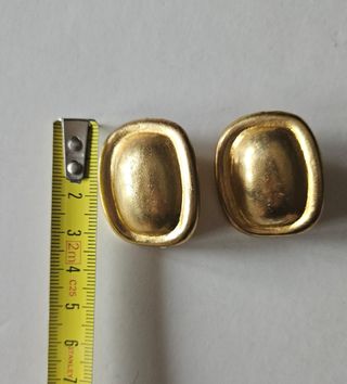 Pendientes dorados vintage