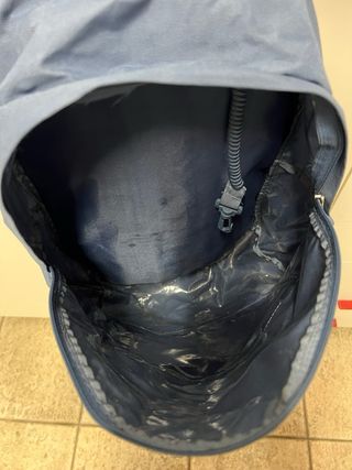 Zainetto azzurro Fiorucci e marsupio stesso colore