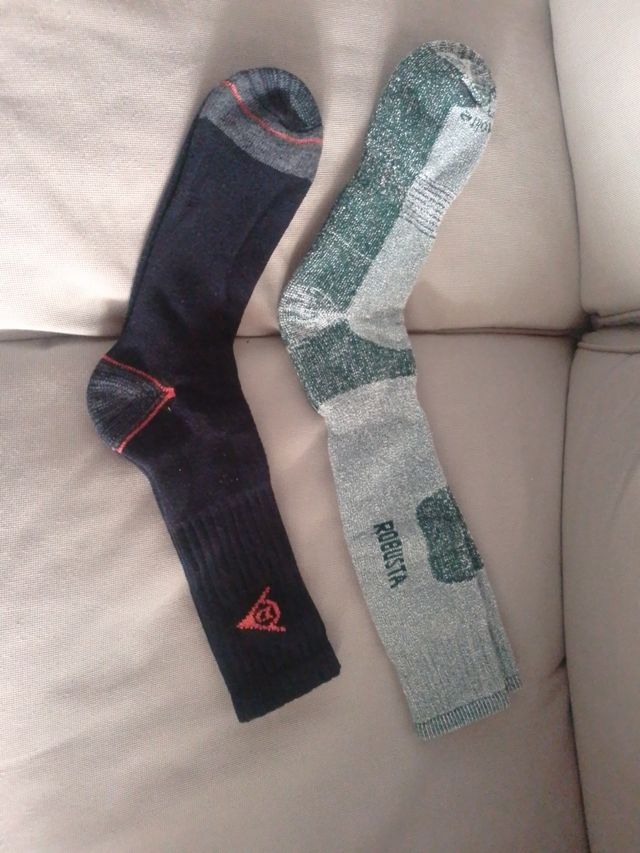 2 Pares Calcetines Invierno Gruesos Talla Única