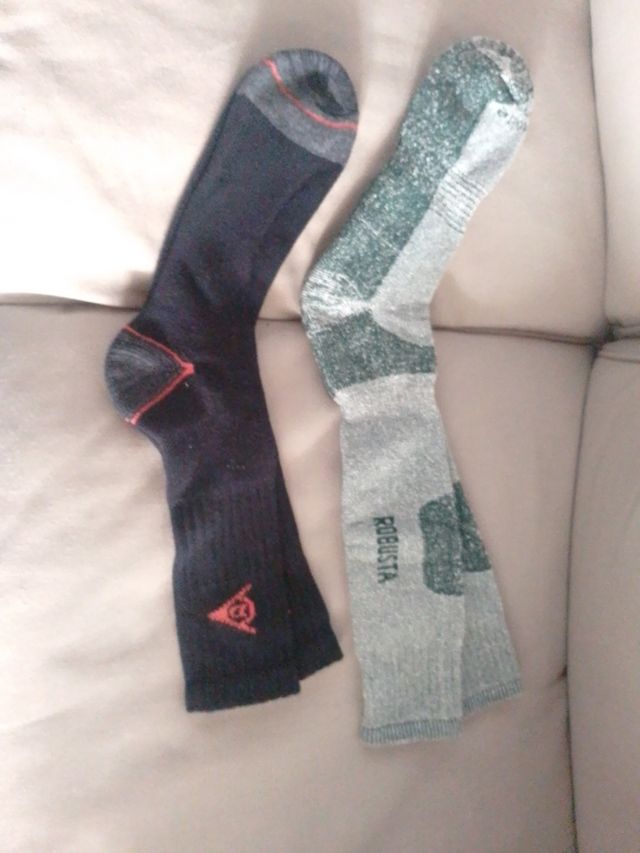 2 Pares Calcetines Invierno Gruesos Talla Única